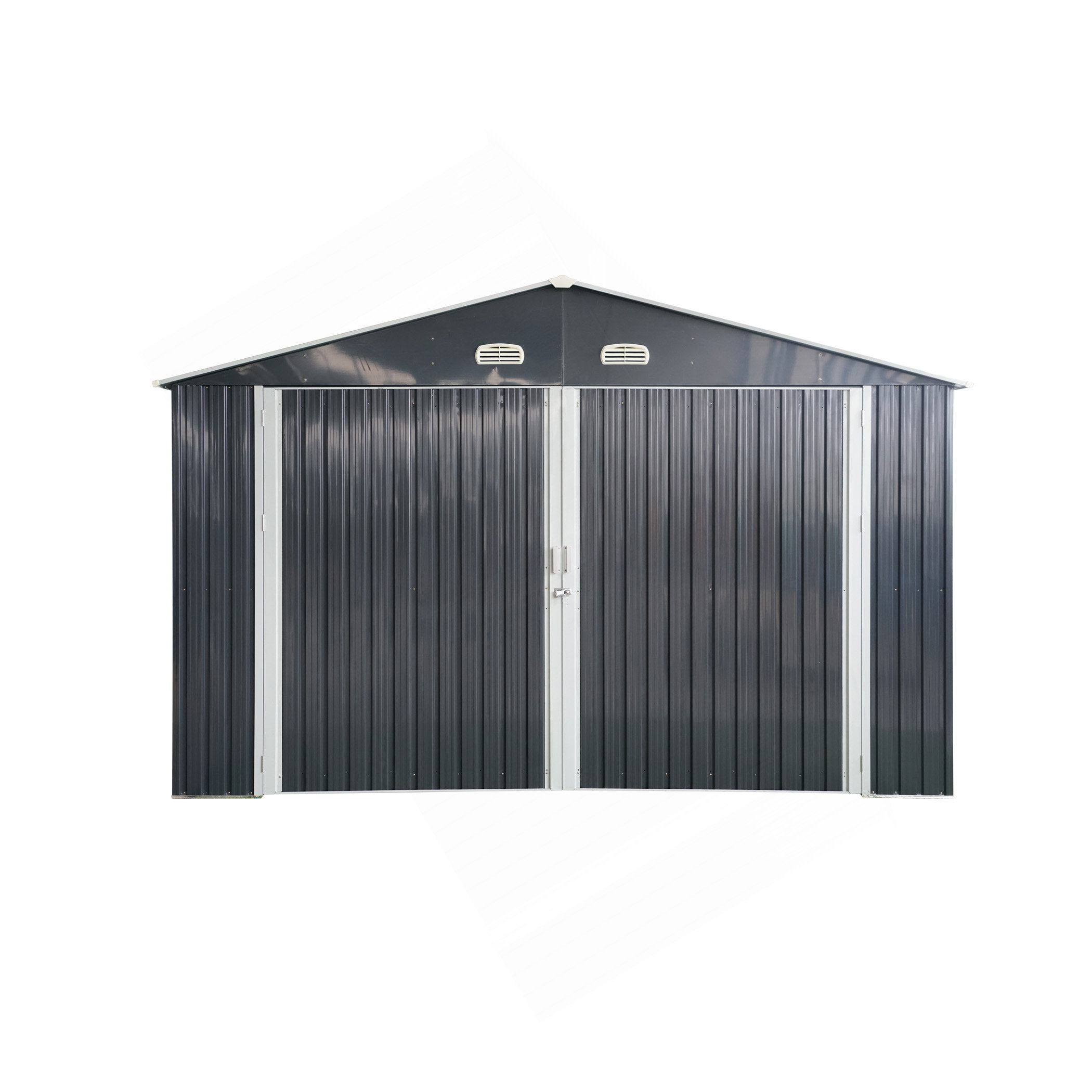 Jiafan 13X20ft Outdoor Storage Shed, Large Metal Garage Shed For